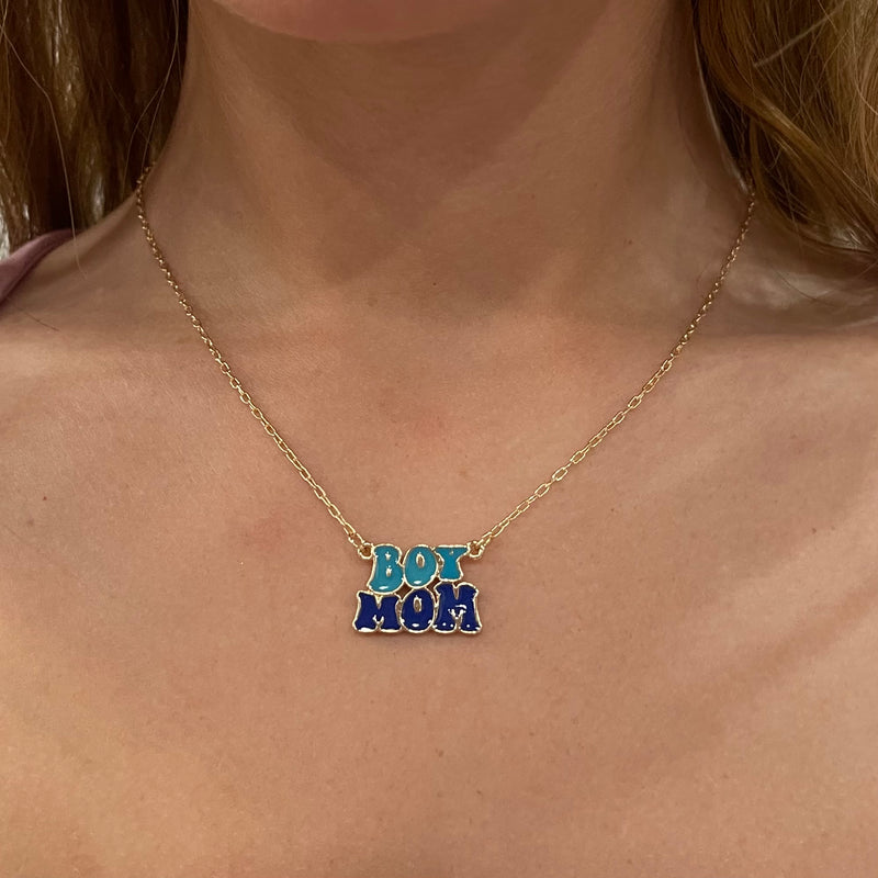 “Boy Mom” Necklace