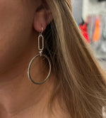 Metal Dangle Earrings