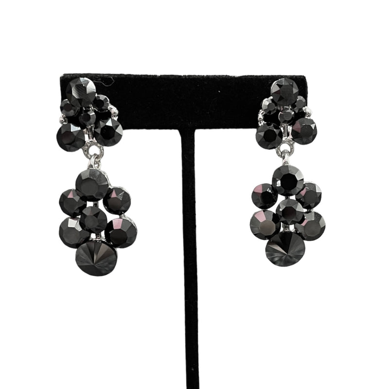 Gray Jim Ball Earrings