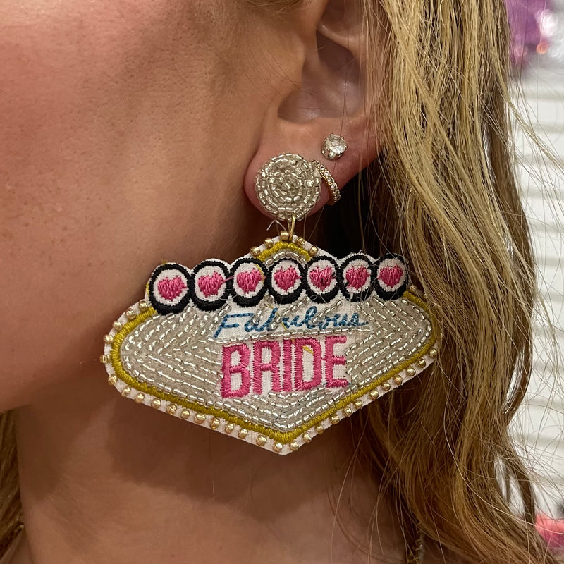 “Fabulous Bride” Earrings