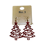 Sparkly Christmas Tree Earrings