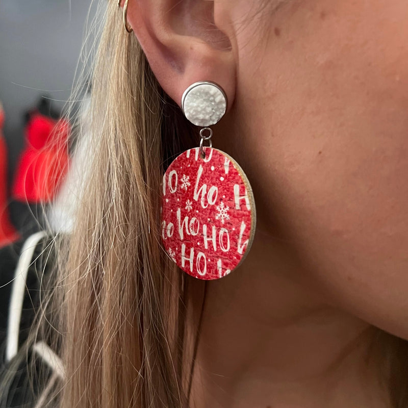 Ho Ho Ho Earrings