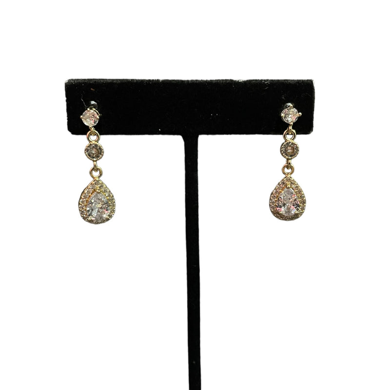 Gold/Silver Jim Ball Earrings