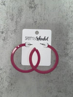 Pink Hoops