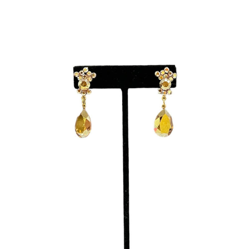 Metallic Gold Jim Ball Earrings