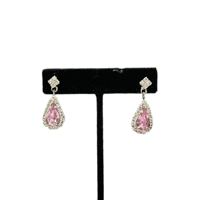 Light Pink Formal Earrings