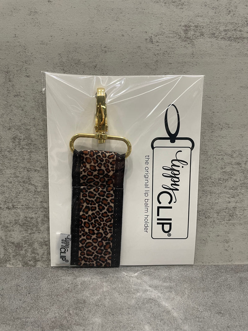 Cheetah Lippy Clip