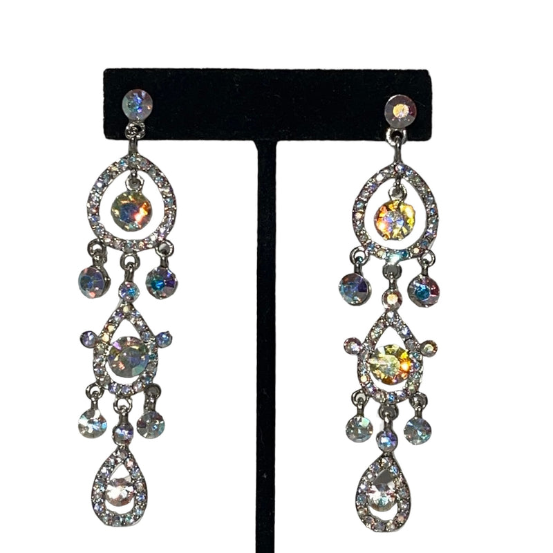 Iridescent Formal Earrings