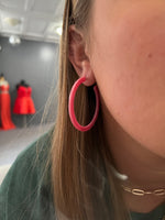 Pink Hoops