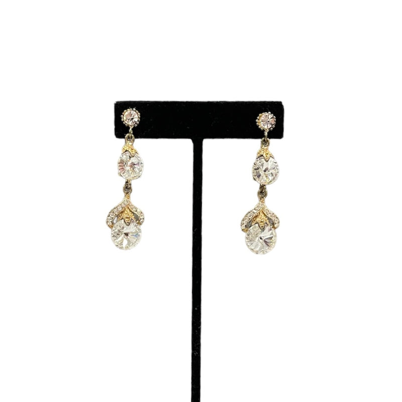 Gold/Silver Jim Ball Earrings