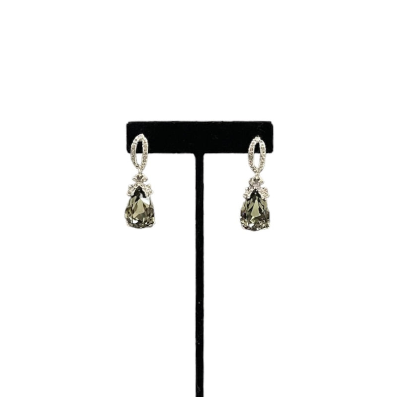 “Black Diamond” Jim Ball Earrings
