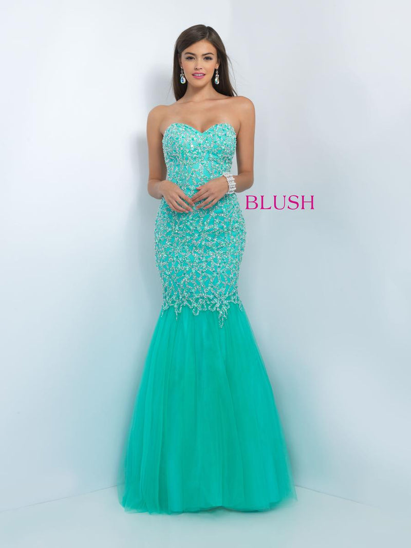 Blush Prom 11045WW: Size 16W