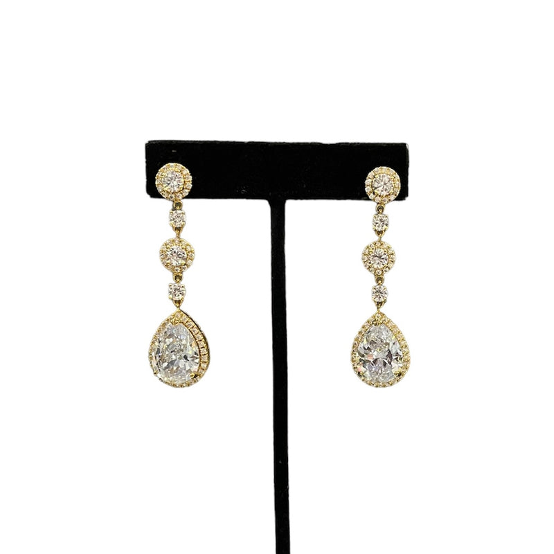 Gold/Silver Dangle Earrings